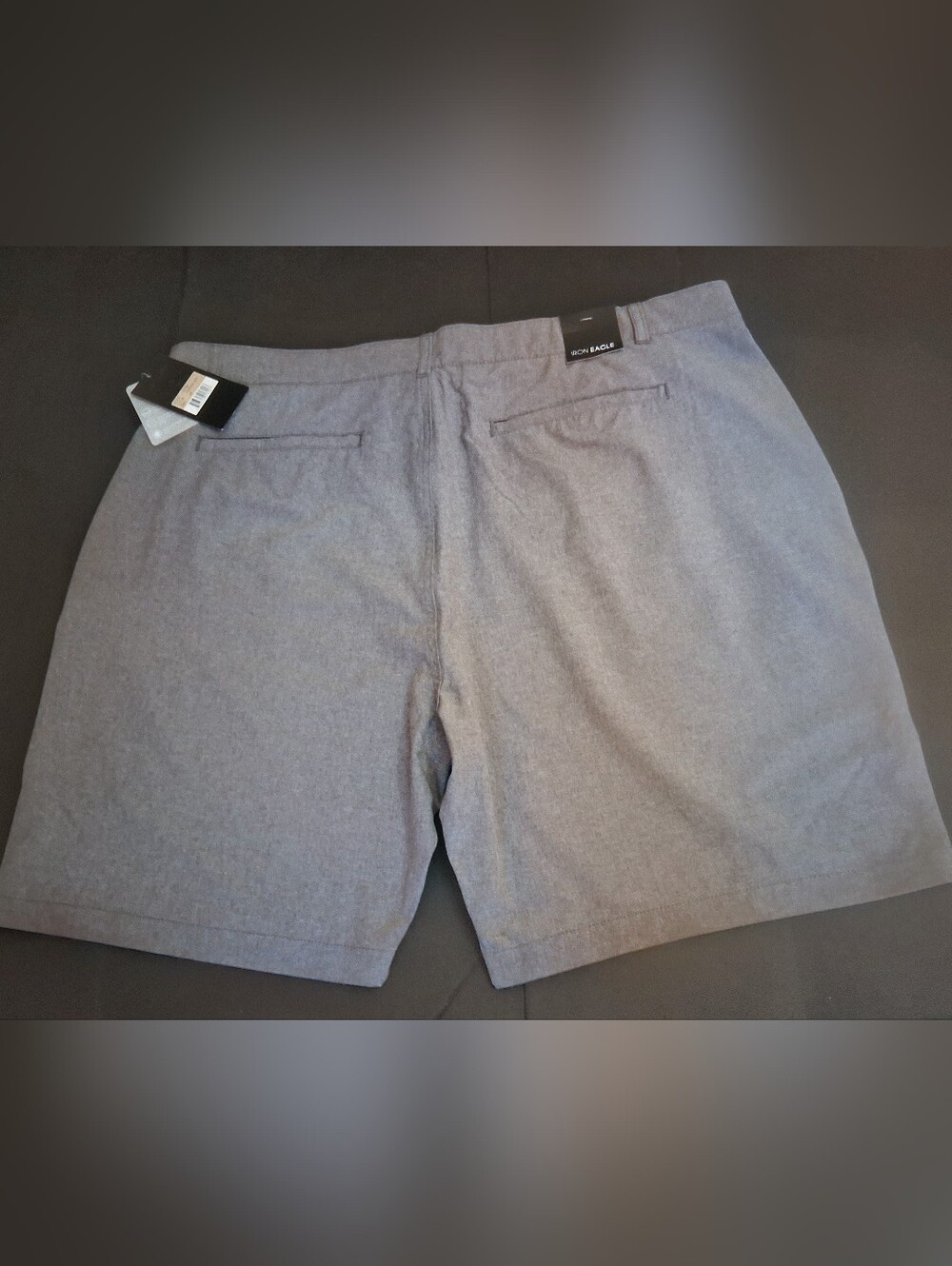 NWT Iron Eagle, Mens Golf Style Shorts In Heather Gray,  Sz 44
